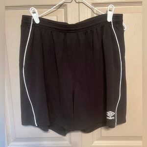 Umbro Climate Control Black Shorts